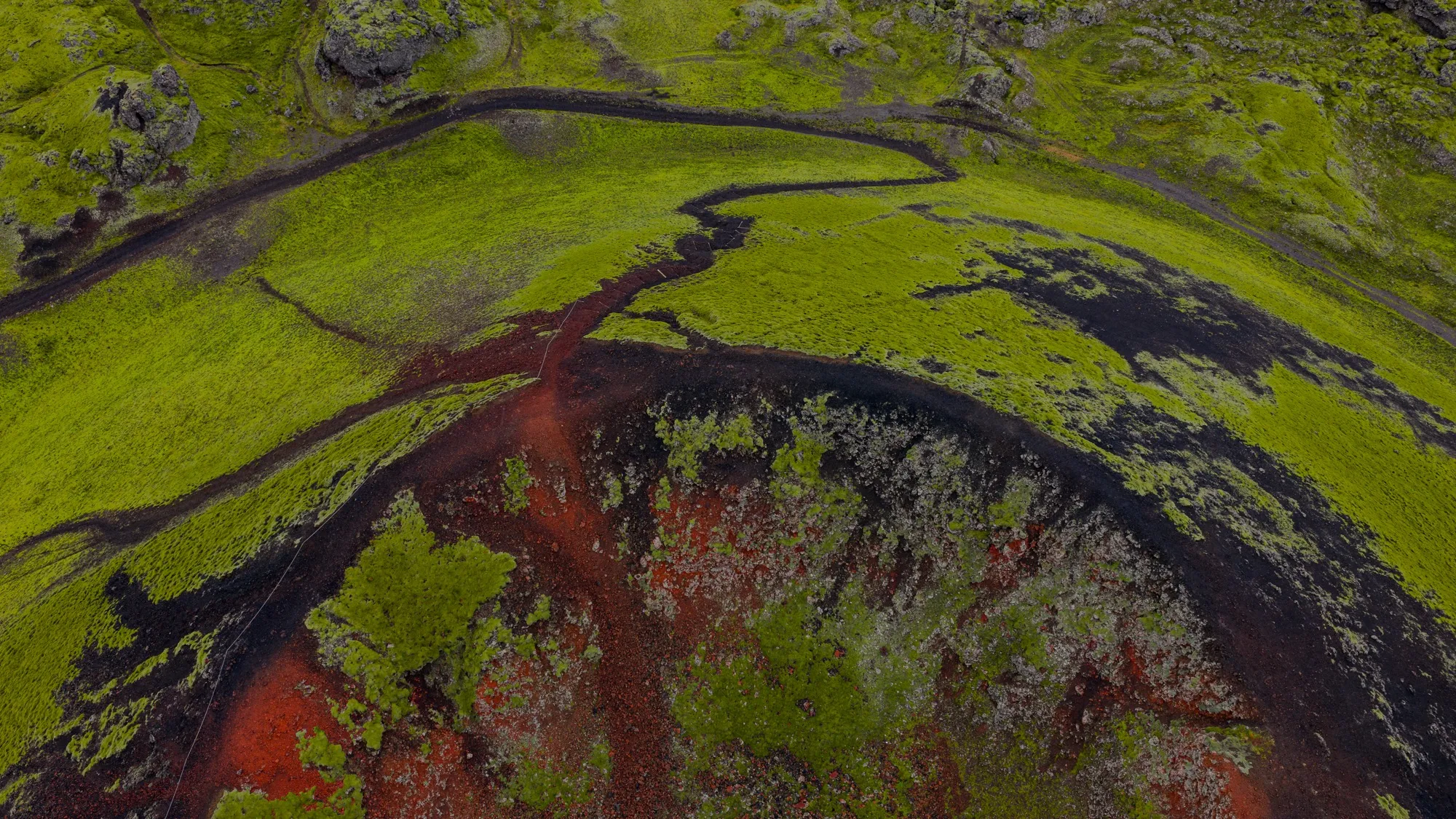 Aerial photograph — Iceland — Earthly