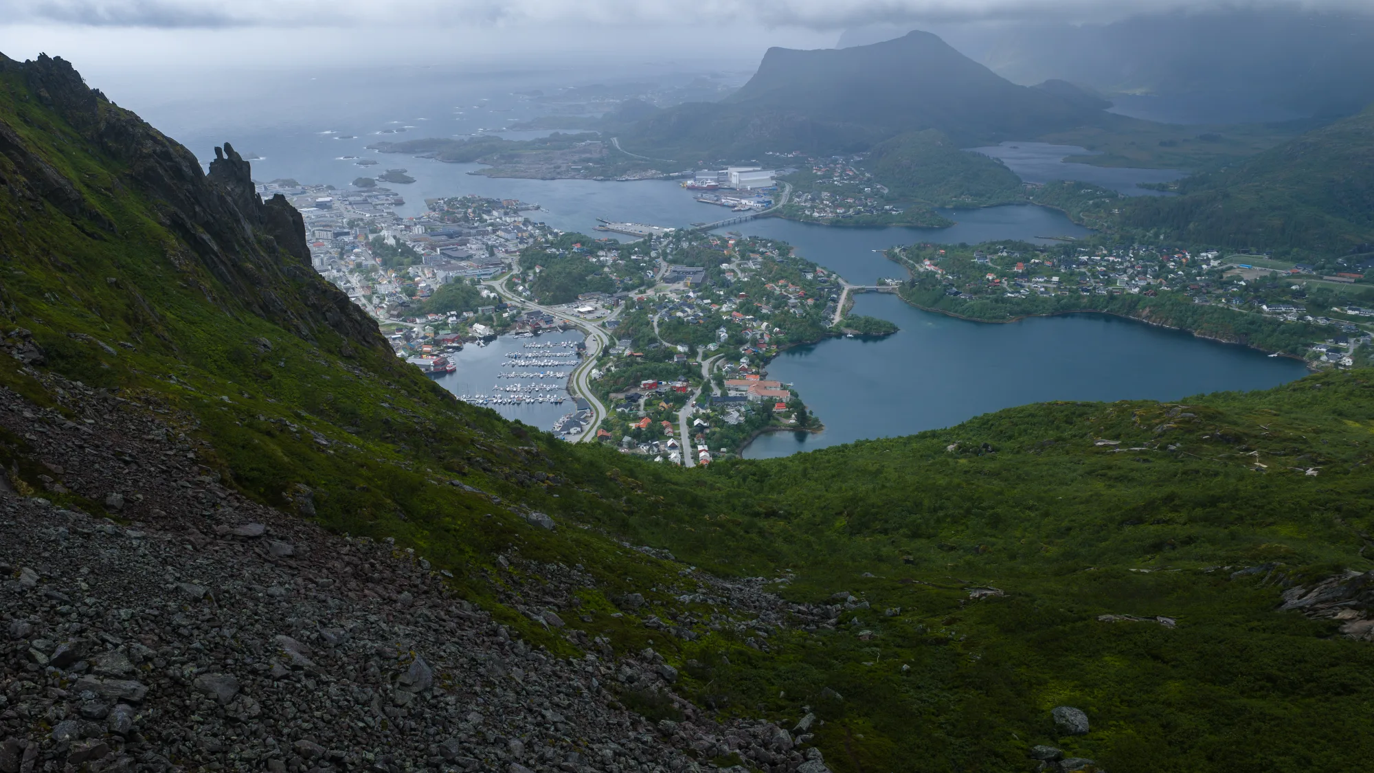 Aerial photograph — Lofoten — Earthly
