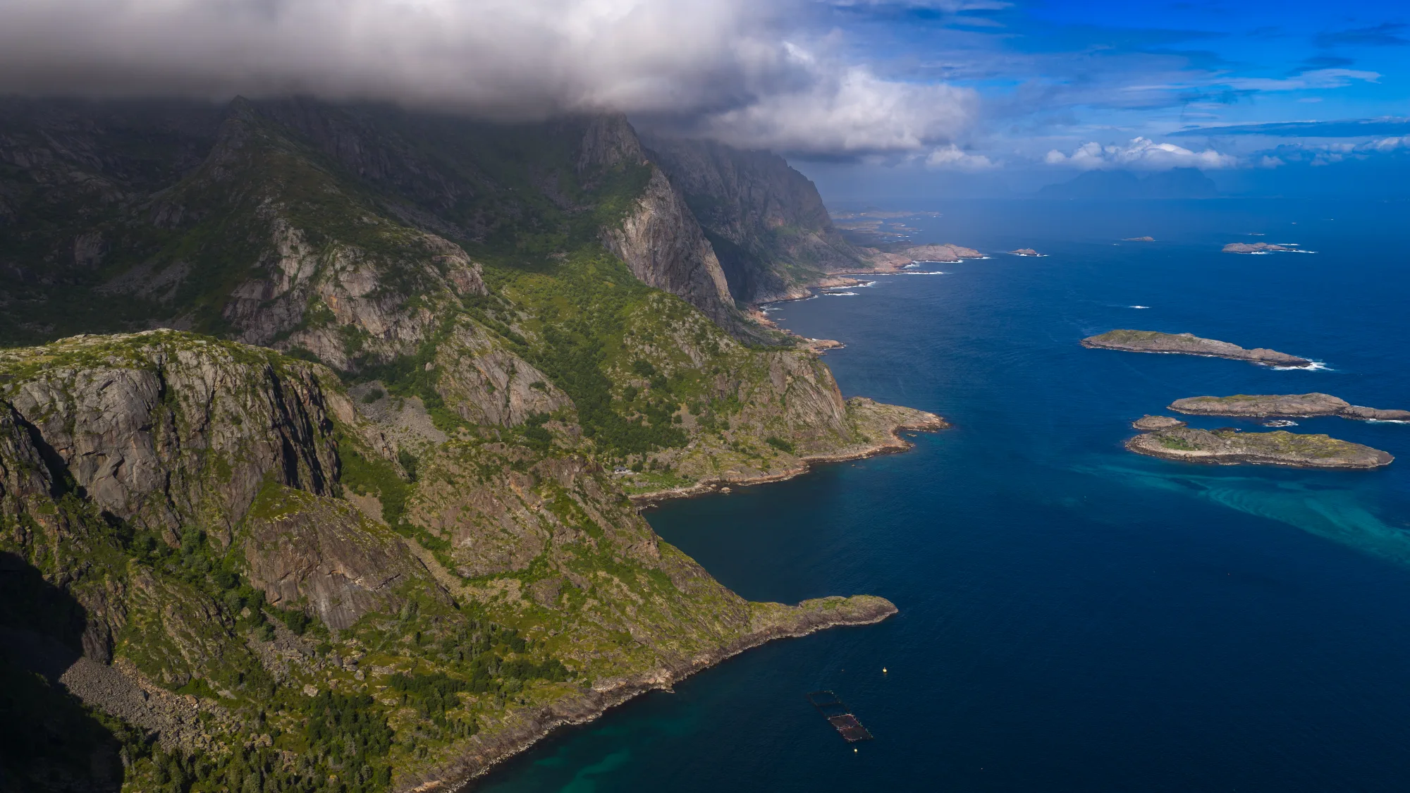 Aerial photograph — Lofoten — Earthly
