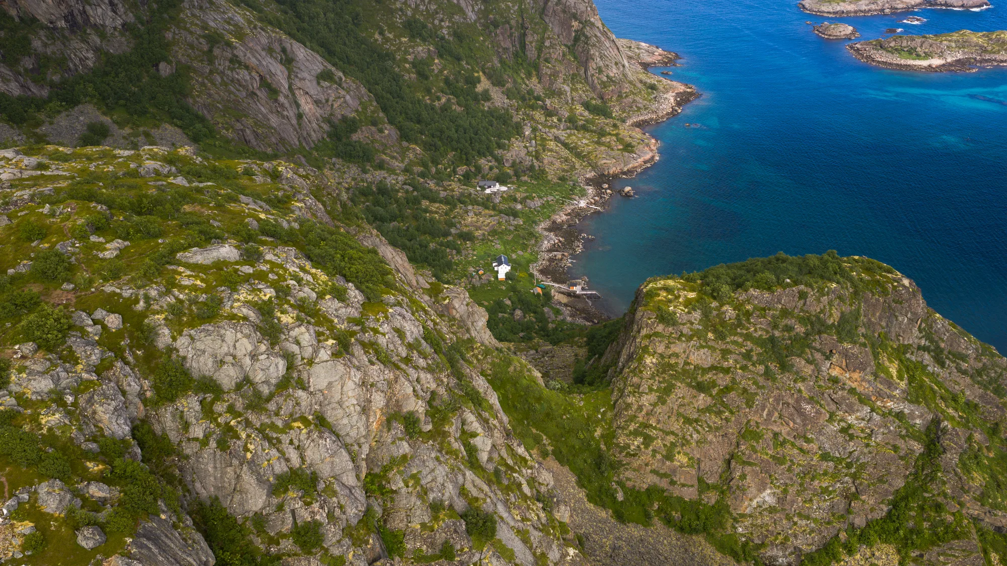 Aerial photograph — Lofoten — Earthly