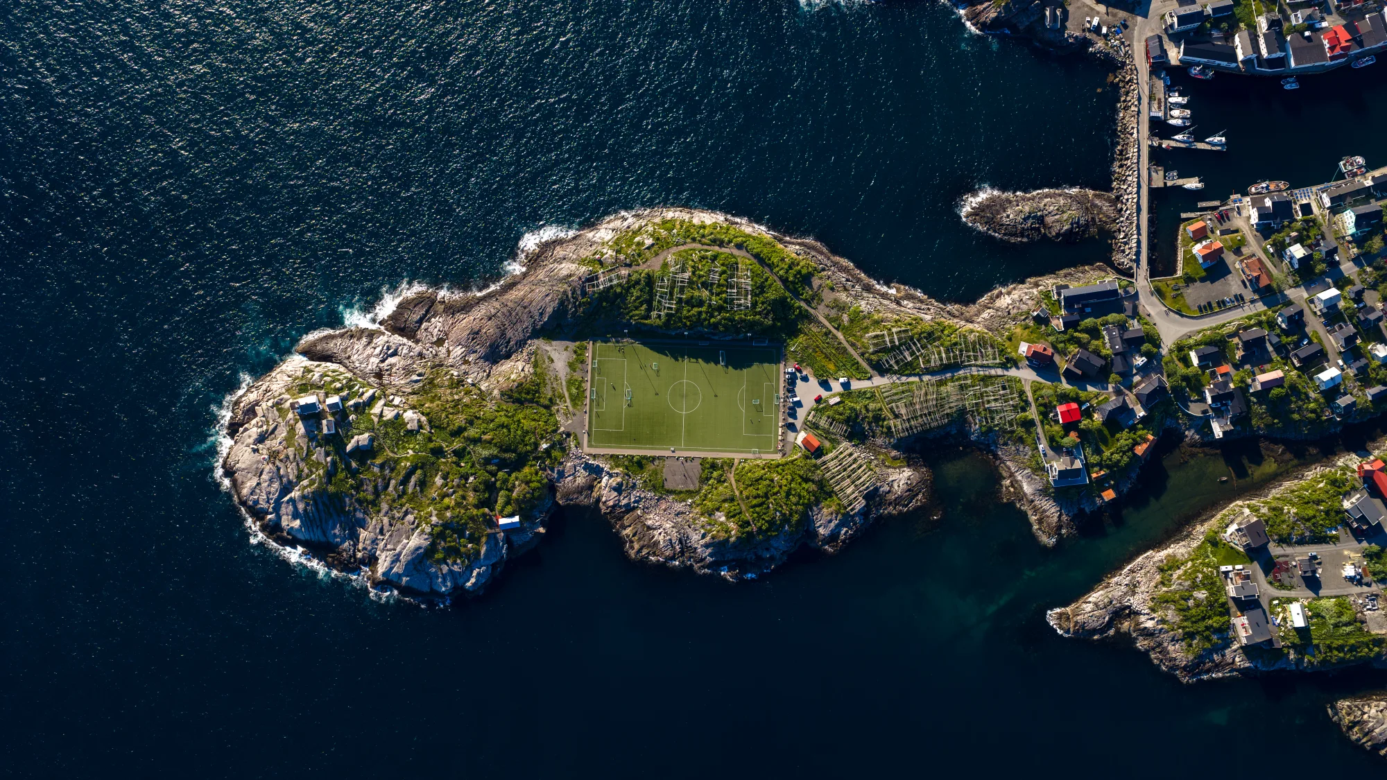 Aerial photograph — Lofoten — Earthly