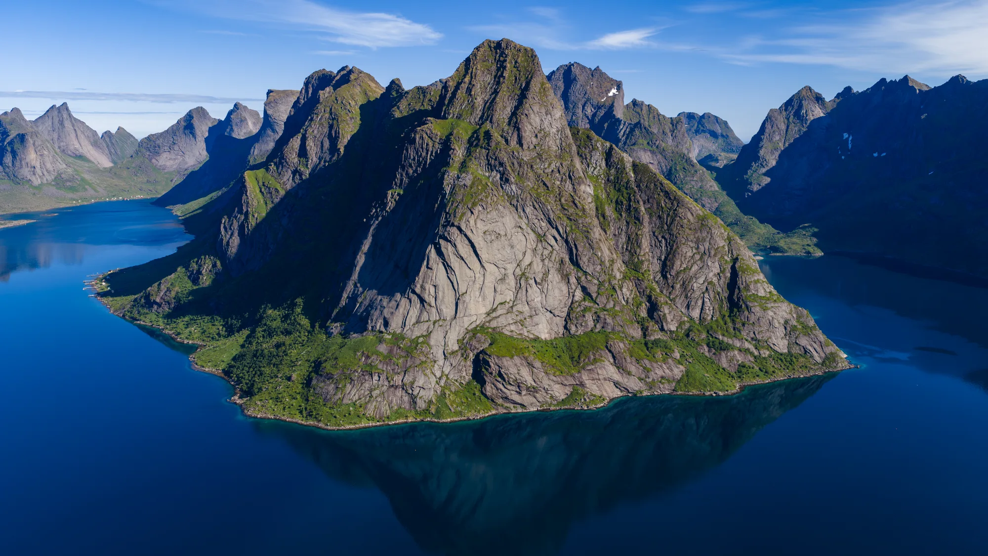 Aerial photograph — Lofoten — Earthly
