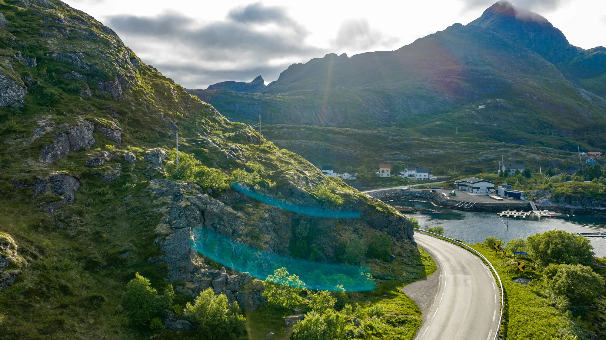 Aerial photograph — Lofoten — Earthly